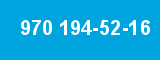 970 194-52-16 970 194-52-16